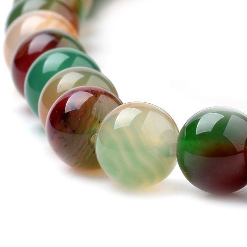 Peacock Agate Gemstone Bead | Alberta Bead Store