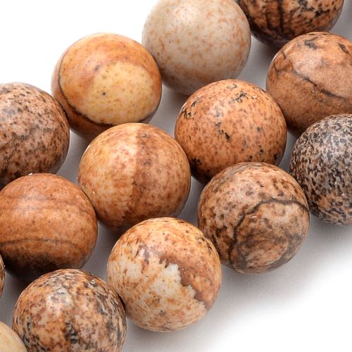 Picture Jasper Gemstone Beads | Alberta Bead Store