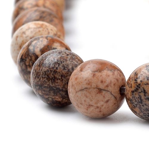 Picture Jasper Gemstone Beads | Alberta Bead Store