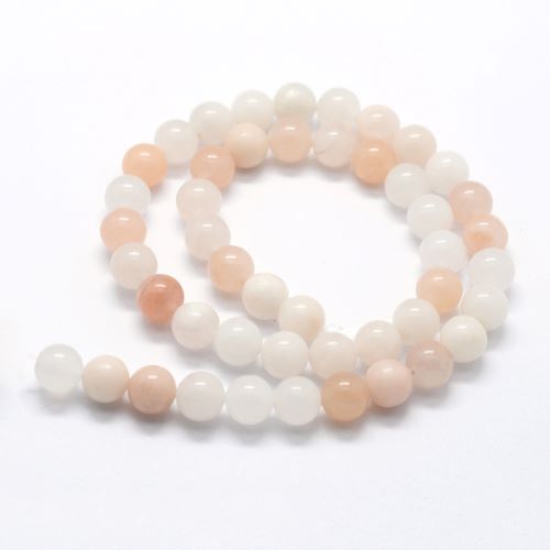 Pink Aventurine Gemstone Bead - Crystals and Sun Signs