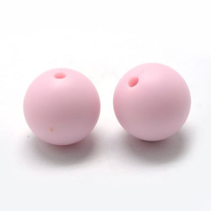 Silicone Bead Round 12MM Collection | Alberta Bead Store