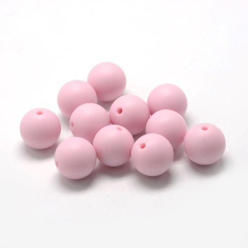 Silicone Bead Round 12MM Collection | Alberta Bead Store