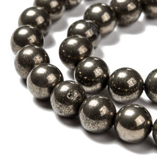 Pyrite Gemstone Beads | Alberta Bead Store