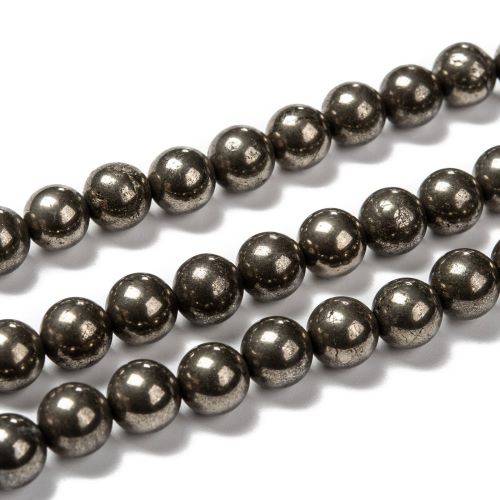 Pyrite Gemstone Beads | Alberta Bead Store