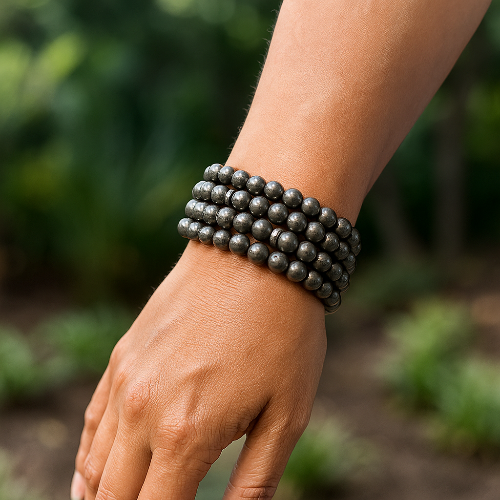 Pyrite Gemstone healing bracelet in Red Deer