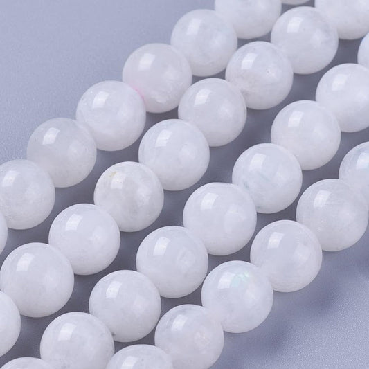 Rainbow Moonstone Gemstone Beads - All Sizes - Witches Ink LTD - O/A Crystals and Sun Signs