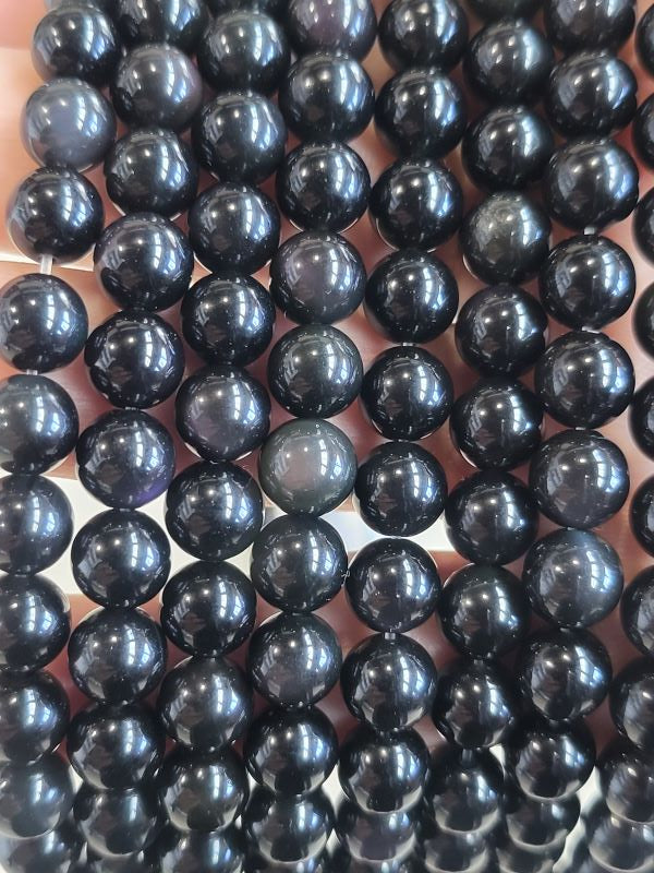 Rainbow Obsidian Beads | Crystals and Sun Signs Co