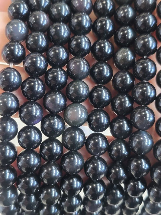 Rainbow Obsidian Beads | Crystals and Sun Signs Co