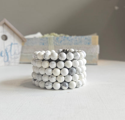 Howlite Gemstone Bracelet