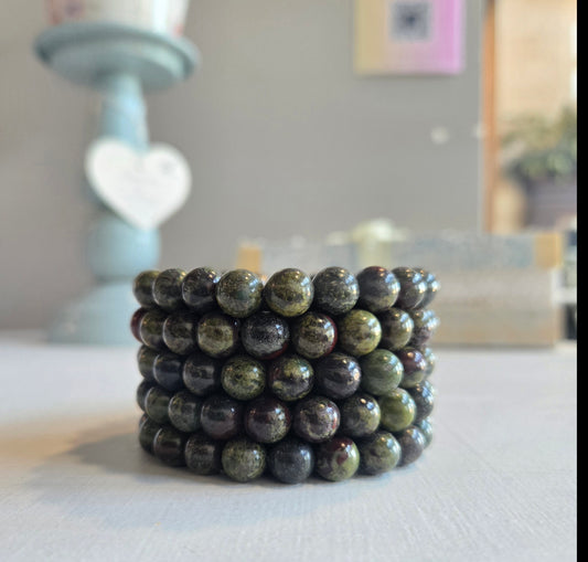 Dragons Blood Jasper Gemstone Bracelet