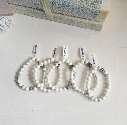 Howlite Gemstone Bracelet
