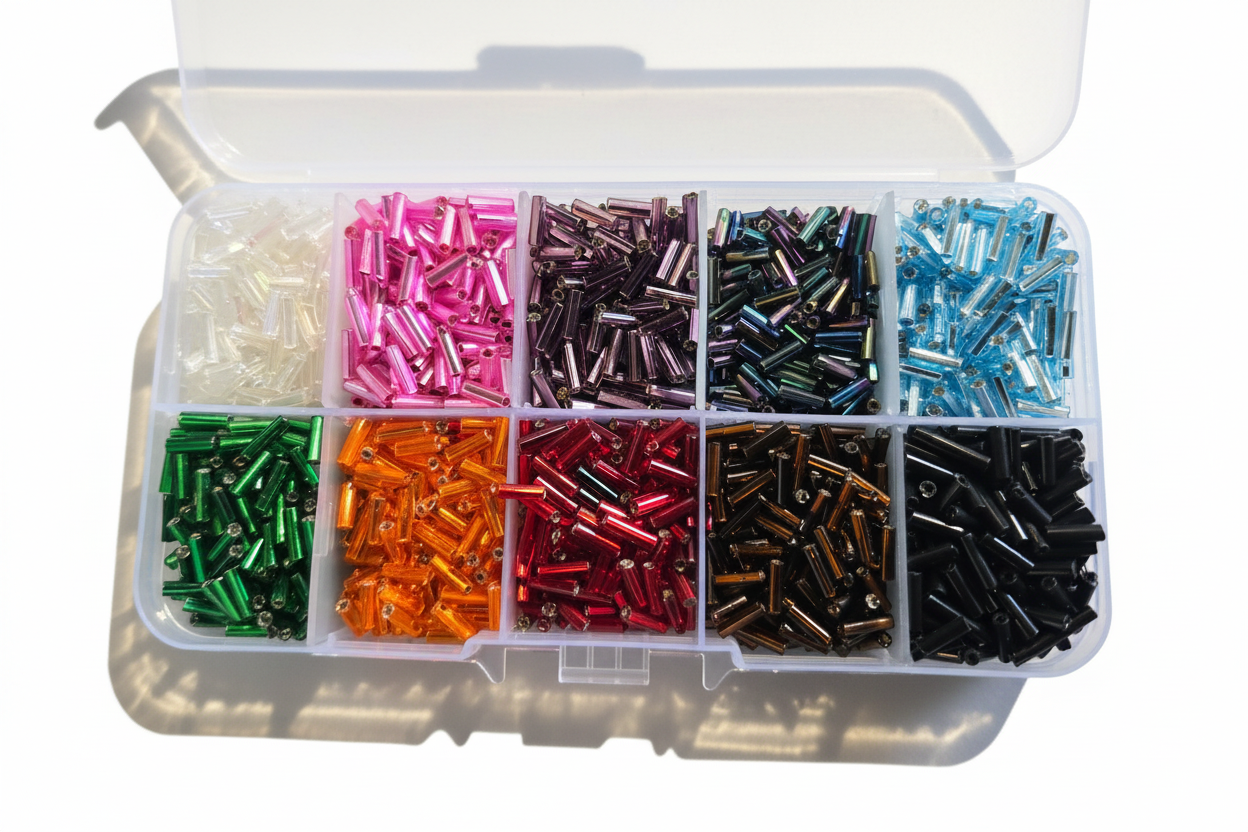 Bugle Bead 6MM Mix Color Kit