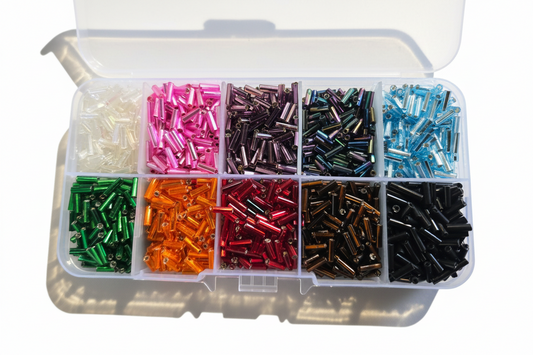 Bugle Bead 6MM Mix Color Kit