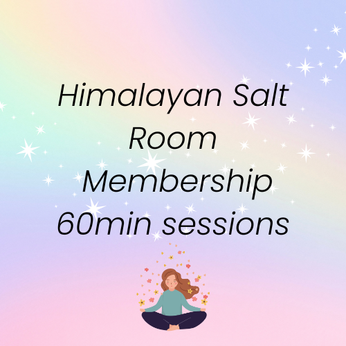 Himalayan Salt Room Monthly Membership ~ 60 Min