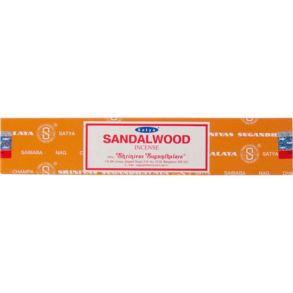 Satya Sandalwood Incense Sticks | Satya Incense