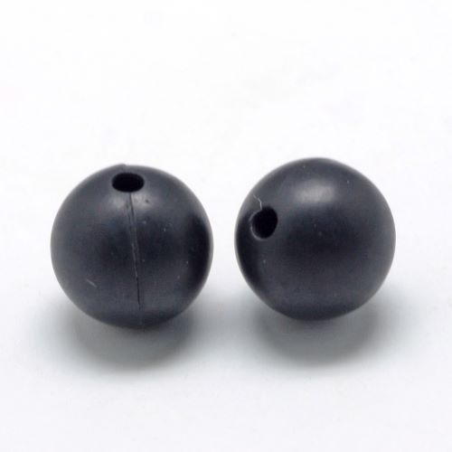 Silicone Bead Round 15MM Collection | Alberta Bead Store
