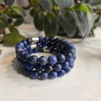 sodalite gemstone healing bracelet | Gemstone Shop Red Deer