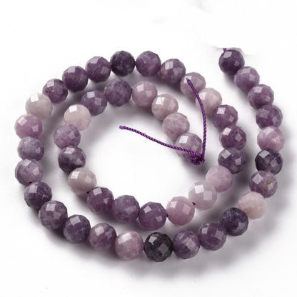 Sugilite Faceted Gemstone Bead | Crystals and Sun Signs Co