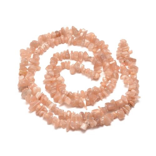 Sunstone Gemstone Chip Bead - Witches Ink LTD - O/A Crystals and Sun Signs