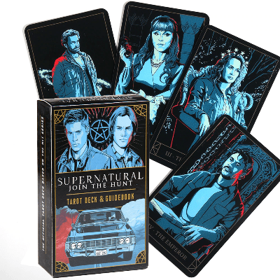Supernatural Tarot Deck and Guidebook - Premium Tarot Cards from Minerva Siegel - Shop now at Crystals and Sun Signs Co