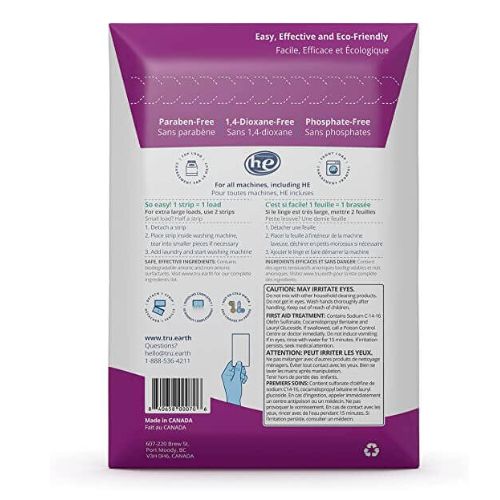 Tru Earth Laundry Strips - Lilac | Tru Earth